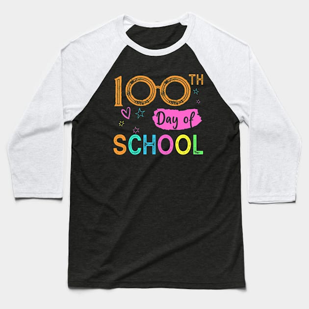 100th day of school Quarantine Baseball T-Shirt by dreadtwank